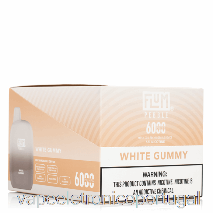 Vape Eletrônico [pacote Com 10] Flum Seixo 6000 Descartável